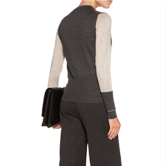 12. RAG & BONE MARISSA COLORBLOCK CREWNECK SWEATER - Picture 2 of 16